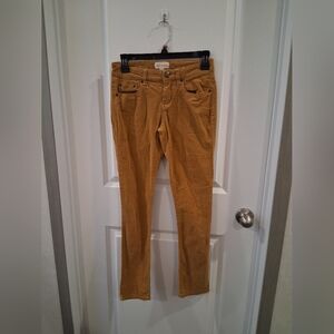 Cloth & Stone Mustard Skinny Jeans Size 26